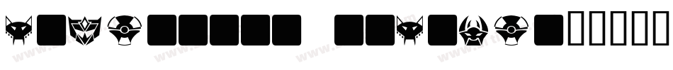 Cybertron OpCode字体转换